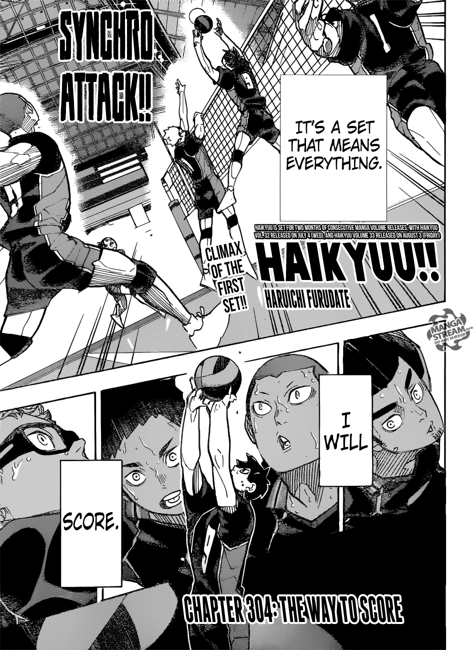 Haikyuu!!, Chapter 304 image 04